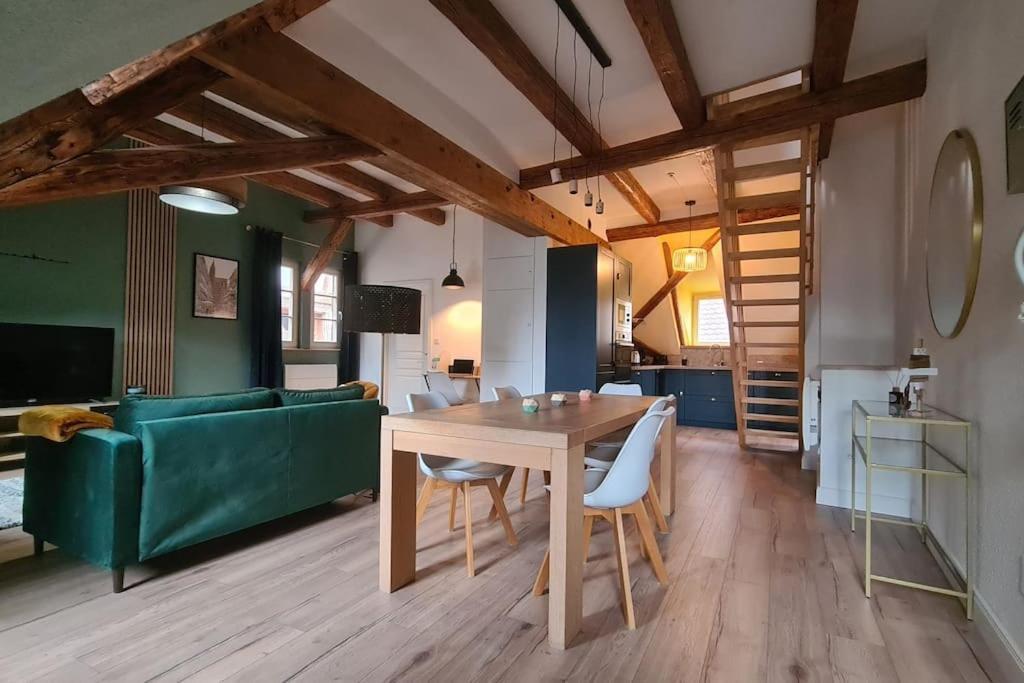 Ferienwohnung Duplex Centre - Le Marche Obernai Exterior foto