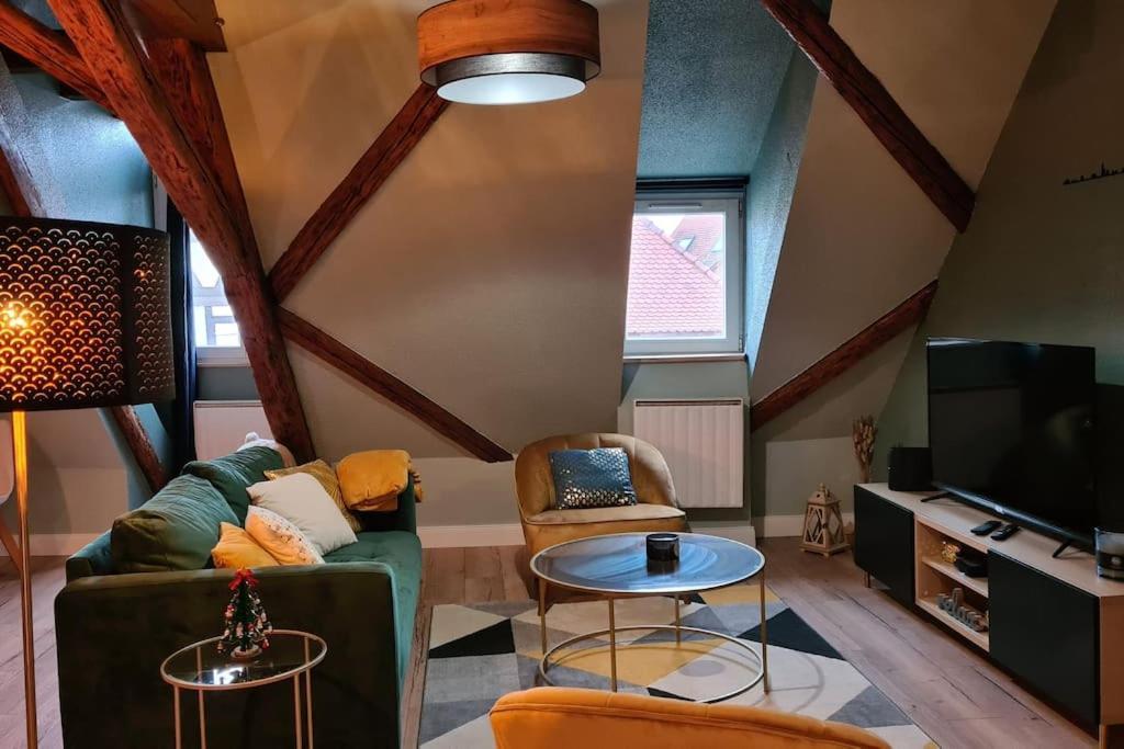 Ferienwohnung Duplex Centre - Le Marche Obernai Exterior foto